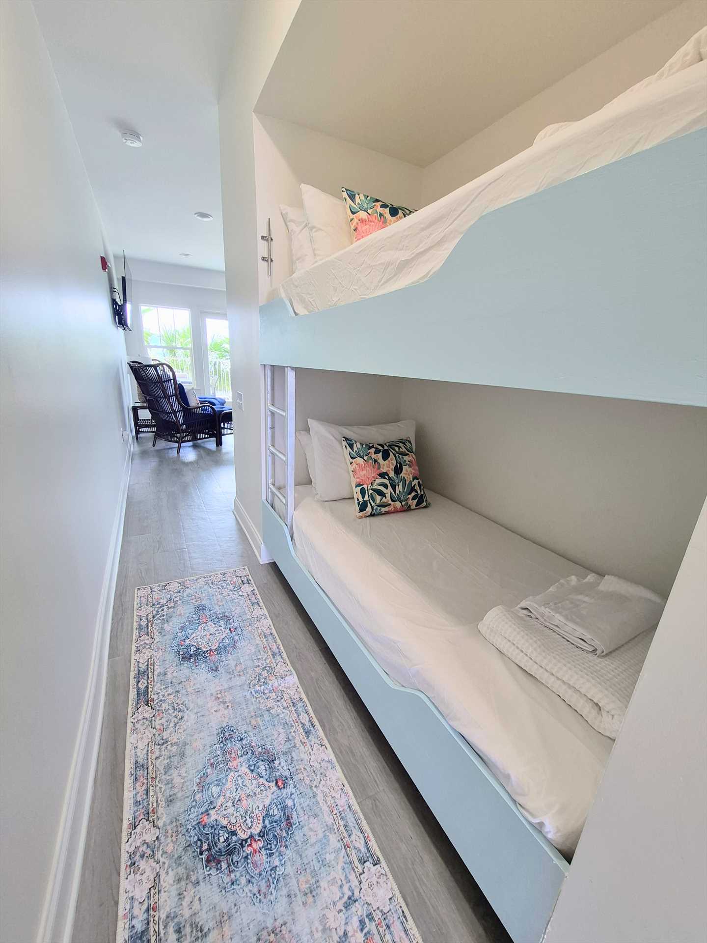 Bunks in hall